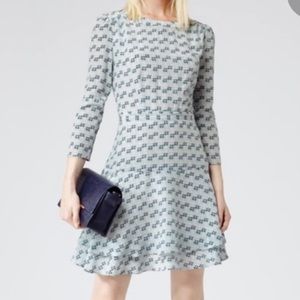 Reiss Giselle Blue Dress - UK6/US2 - NWT